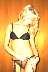 My gfs black lingerie pics